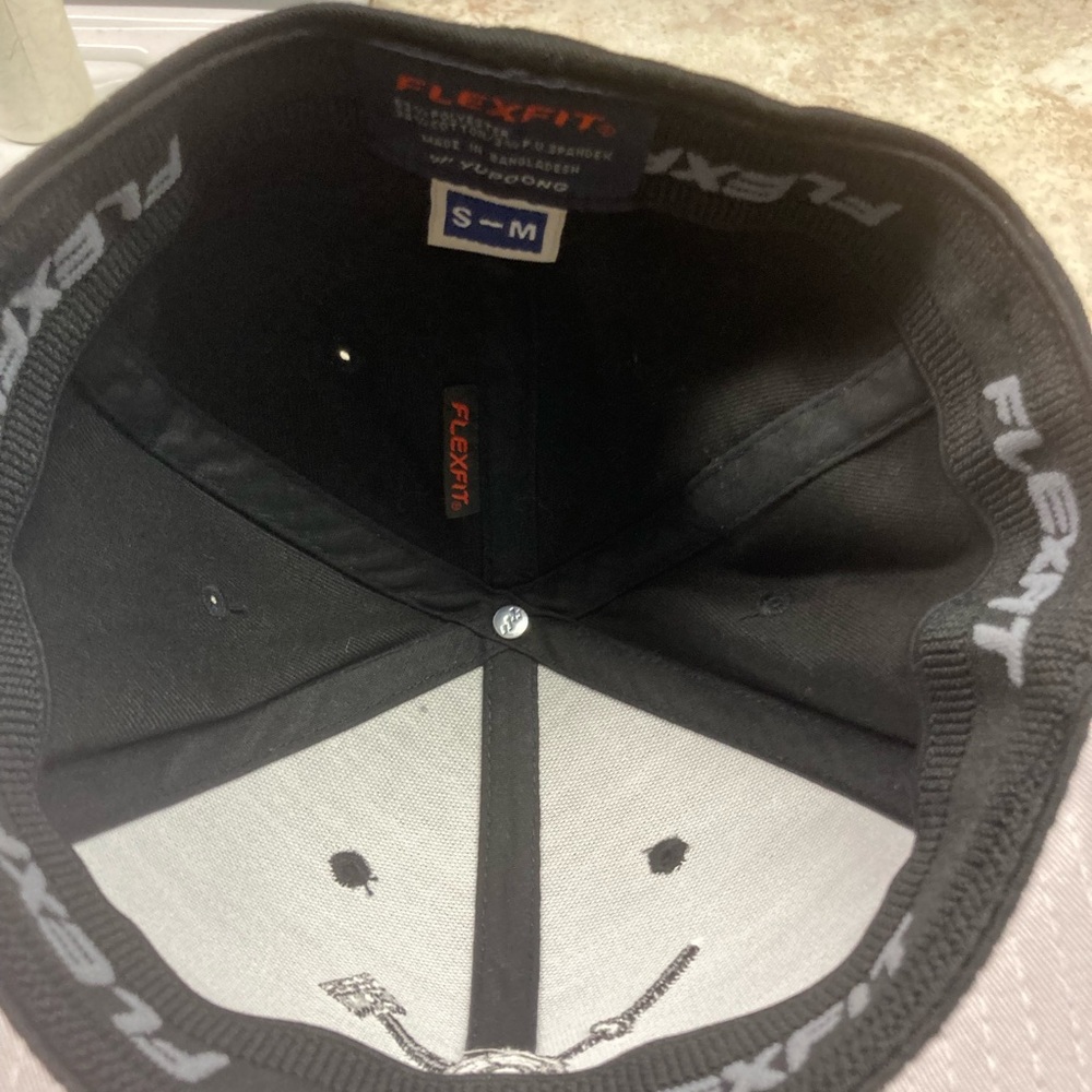 Black TDC flex fit hat from Rogue Fittness
